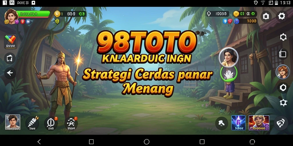 Tampilan gameplay <strong>98TOTO</strong> yang menegangkan dan penuh strategi.