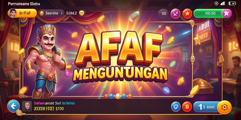 Gameplay menarik AFAF dengan simbol dan tema Slot yang beragam.