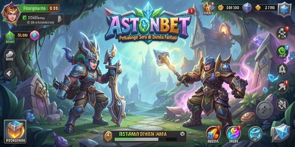 Screenshot dari gameplay ASTONBET menampilkan petualangan mendebarkan.