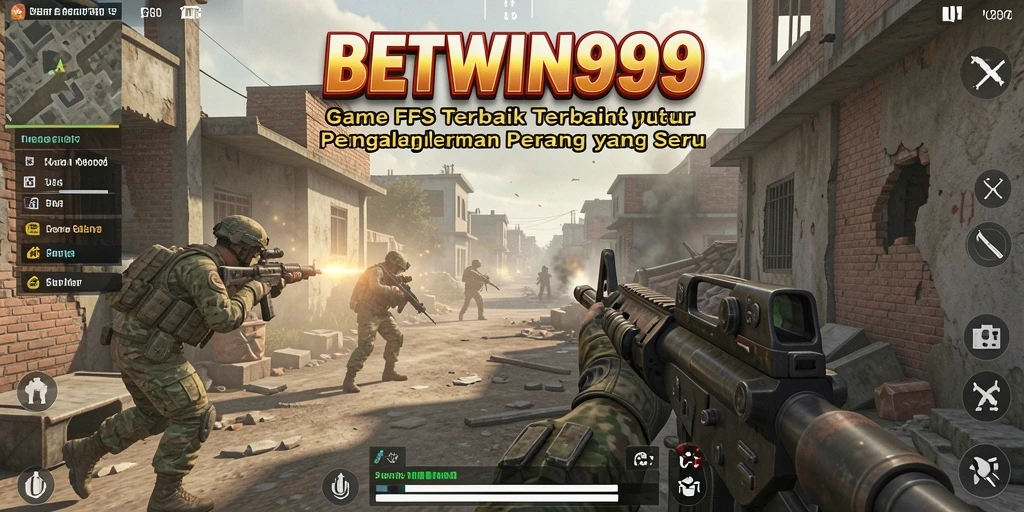 Tangkapan layar gameplay BETWIN999 menampilkan aksi tembak-menembak yang mendebarkan.