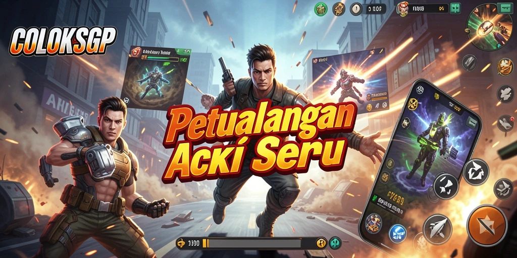Tampilan gameplay COLOKSGP yang menegangkan dan dinamis.