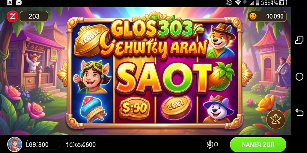 Tampilan gameplay Slot yang mengasyikkan di LOS303.