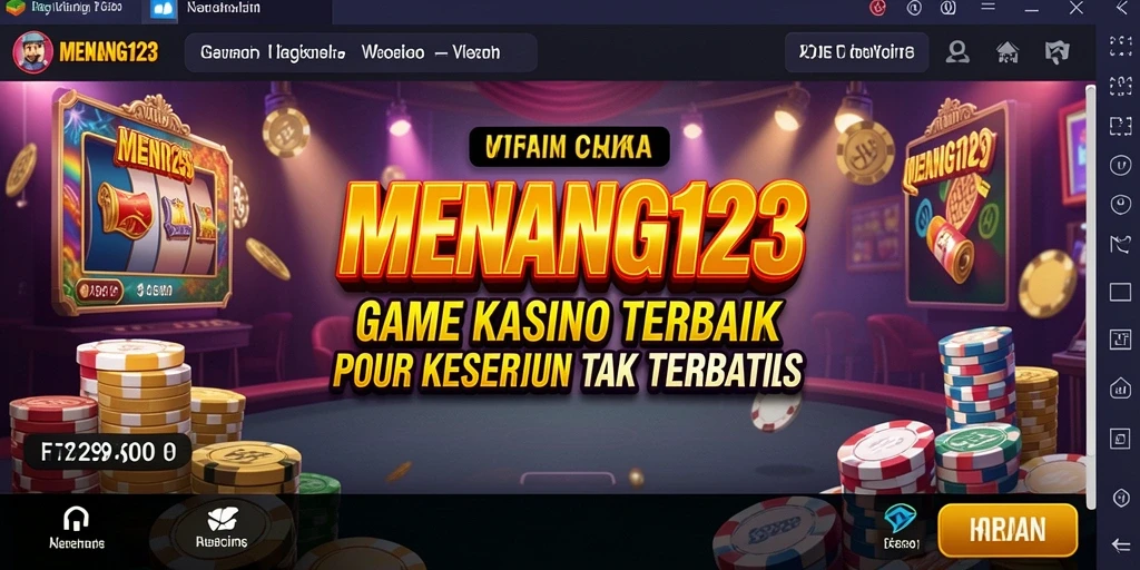 Tampilan seru dan menarik dari gameplay Kasino MENANG123.