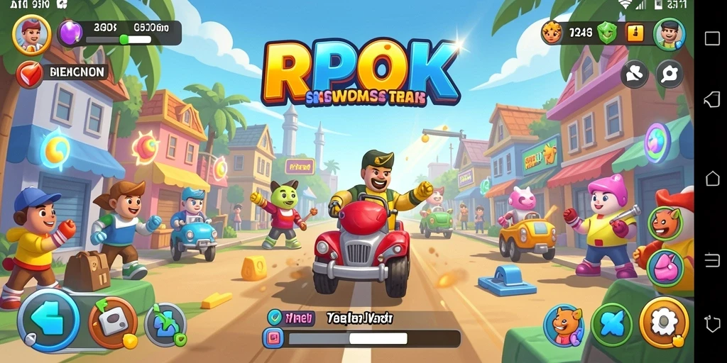 Tampilan gameplay RPOK yang penuh aksi dan tantangan.